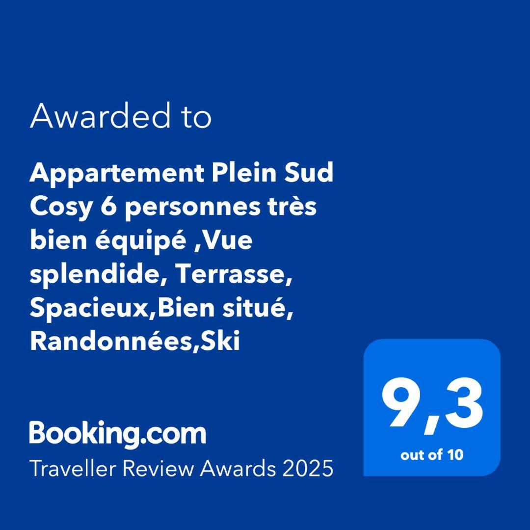 Appartement Plein Sud Cosy 6 Personnes Tres Bien Equipe ,Vue Splendide, Terrasse, Spacieux,Bien Situe, Randonnees,Ski Saint-Sorlin-d'Arves Exterior photo