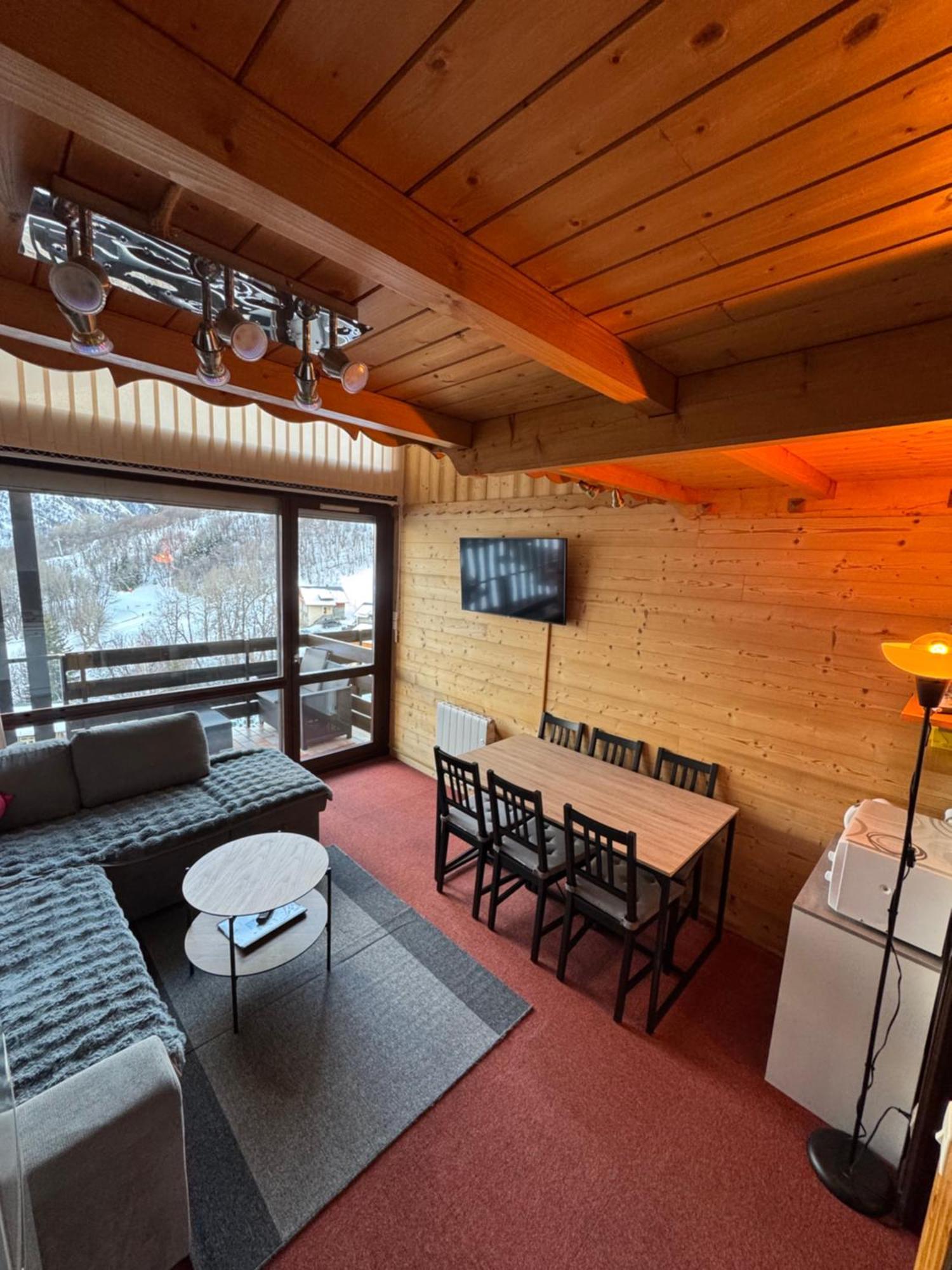 Appartement Plein Sud Cosy 6 Personnes Tres Bien Equipe ,Vue Splendide, Terrasse, Spacieux,Bien Situe, Randonnees,Ski Saint-Sorlin-d'Arves Exterior photo